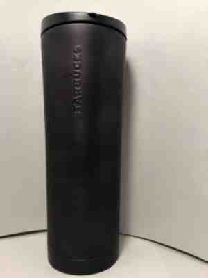 Starbucks Black Matte Stainless Steel Tumbler Travel 20 Oz 2012 - Sold on eBay Dec, 16th 2018 for $14.40