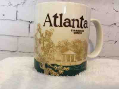 Starbucks Coffee Atlanta Global Icon Series 16 oz. Collector Mug 2012 Green - Sold on eBay Dec, 15th 2018 for $15.19
