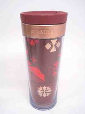 Starbucks 2013 Insulated Plastic Red Holiday Christmas 16 oz Travel Mug Tumbler - Sold on eBay Dec, 16th 2018 for $10.00