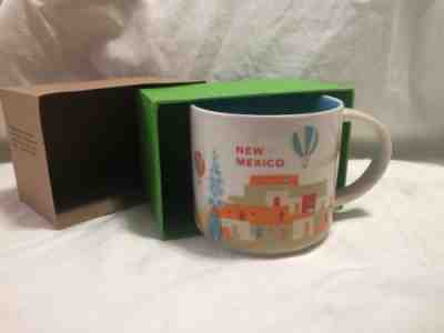 NIB 2013 Starbucks New Mexico "You Are Here" Collectors 14 Oz. Mug - Sold on eBay Dec, 16th 2018 for $15.00