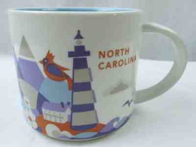 Starbucks North Carolina You Are Here Coffee Mug YAH Collectible 2013 - Sold on eBay Dec, 16th 2018 for $14.99