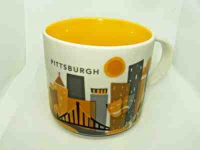 Starbucks You Are Here Collectors Mug Pittsburgh 2015 - Sold on eBay Dec, 17th 2018 for $20.00