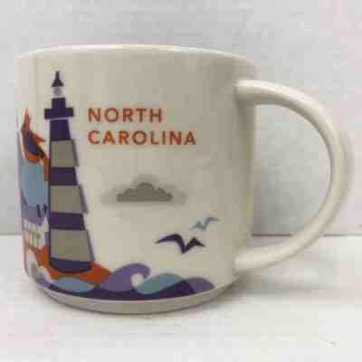 Starbucks North Carolina You Are Here YAH Collection Coffee Mug Tea Cup 2015 - Sold on eBay Dec, 17th 2018 for $14.70