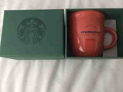 Starbucks Red Abbey Demitasse Cup Holiday 2016 Mini Espresso Mug 3oz NIB - Sold on eBay Dec, 16th 2018 for $11.50