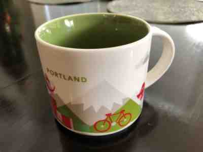 2016 Starbucks Portland 'You Are Here City Collector Series Coffee Cup Mug - Sold on eBay Dec, 16th 2018 for $6.50
