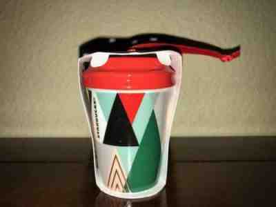New Starbucks Coffee Ornament Modern Trees Holiday Cup 2017 Christmas NWT - Sold on eBay Dec, 17th 2018 for $3.99