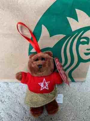 NEW Starbucks 2018 Holiday Collection Barista Bear Girl Limited Ed Ornament  - Sold on eBay Dec, 17th 2018 for $15.95