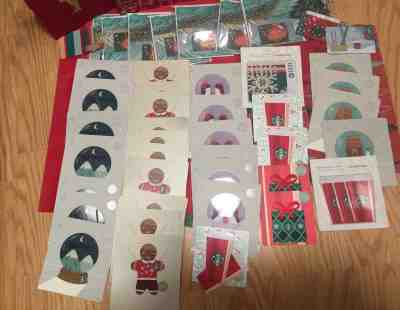  Lot of 75 Starbucks 2018 Christmas- Die Cut Cards & Assorted  - Sold on eBay Dec, 17th 2018 for $17.79