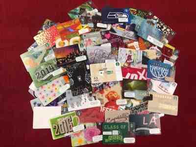 120+ STARBUCKS GIFT CARDS LOT CO BRANDED JAPAN CHINA AUSTRALIA CITY US OLD LOGO  - Sold on eBay Dec, 16th 2018 for $19.99