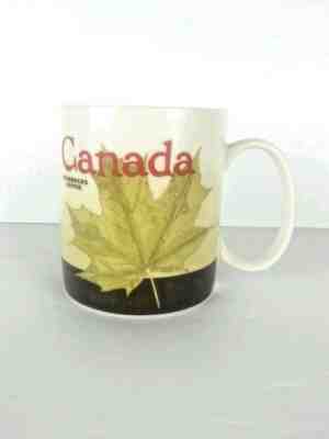 Starbucks Canada maple Leaf Ceramic Coffee Cup Mug - Sold on eBay Dec, 16th 2018 for $18.00