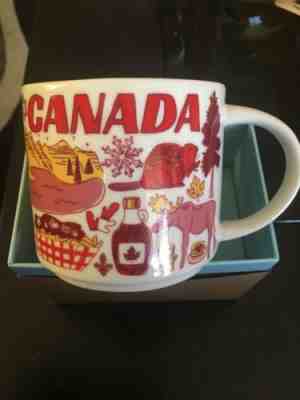 Starbucks Canada "Been There" Series 2018 Collection Coffee Mug 14 fl oz NEW - Sold on eBay Dec, 4th 2018 for $14.99