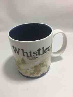 STARBUCKS WHISTLER BC Canada Coffee Mug 16 oz Collection Global Cities - Sold on eBay Dec, 2nd 2018 for $47.95