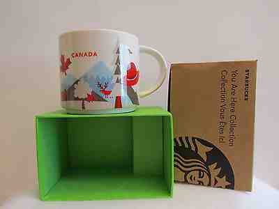  Starbucks Canada Blue Version You Are Here Mug  - Sold on eBay Dec, 2nd 2018 for $17.95