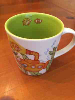 Starbucks Coffee Tea mug 2010 New Bone China Sea Adventure Yellow Submarine 8 oz - Sold on eBay Dec, 5th 2018 for $5.00