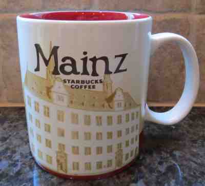 NWT Starbucks MAINZ Germany Global Icon City Collector Mug with SKU - Sold on eBay Nov, 28th 2018 for $34.99