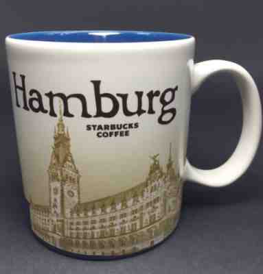 Starbucks Coffee Hamburg Germany Collectors Series 16 oz Coffee Mug Cup - Sold on eBay Nov, 26th 2018 for $22.50