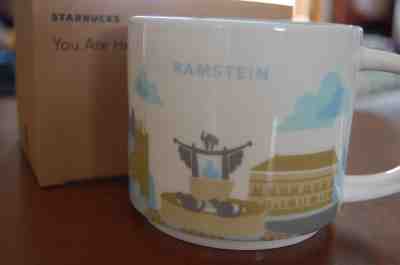 NEW Starbucks RAMSTEIN Air Base Germany Exclusive You are Here Mug w/ Box & Tag - Sold on eBay Nov, 25th 2018 for $43.00