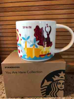NWT Starbucks SPAIN You Are Here YAH Collector Series Mug with SKU - Sold on eBay Dec, 16th 2018 for $35.99