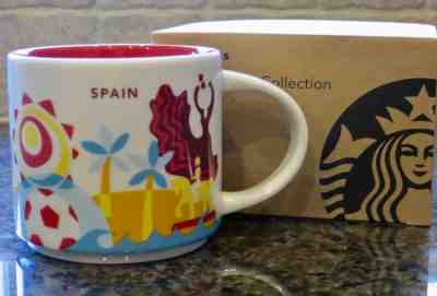 NWT Starbucks SPAIN You Are Here YAH Collector Series Mug with SKU - Sold on eBay Nov, 24th 2018 for $44.99