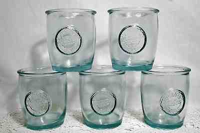 5 Starbucks San Miguel Authentic 100% Recycled Glass Tumblers  - Sold on eBay Nov, 22nd 2018 for $30.00