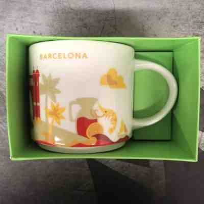 STARBUCKS Mug - You Are Here Collection - BARCELONA SPAIN - Brand New 2017 - Sold on eBay Nov, 22nd 2018 for $49.98