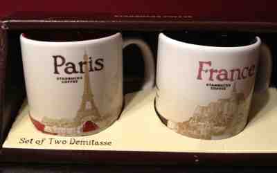 PARIS+FRANCE Starbucks demiset,demi mugs demi espresso cups FREE SHIPPING  - Sold on eBay Nov, 5th 2018 for $25.99