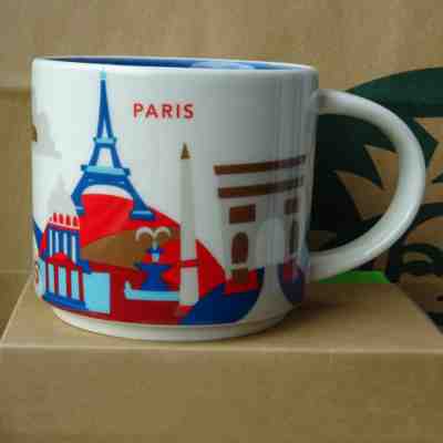 Starbucks City Mug Cup You are here Series YAH Paris France 14oz NEW - Sold on eBay Nov, 5th 2018 for $21.00