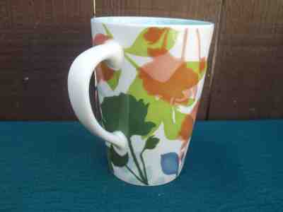 STARBUCKS 2009 Nouvelle Porcelaine D'os Green Flower Leaf Coffee Cup / Mug 14 fl - Sold on eBay Nov, 2nd 2018 for $6.50