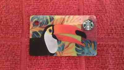 MARK DOWN! STARBUCKS Hong Kong Toucan Ramphastos Mini Gift Card US Seller! - Sold on eBay Dec, 16th 2018 for $3.88