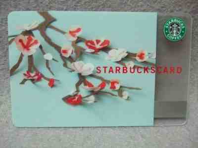 STARBUCKS COFFEE "OLD LOGO" CHERRY BLOSSOM Gift Card CHINA HONG KONG VERSION - Sold on eBay Oct, 5th 2018 for $5.99