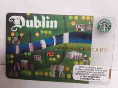 UNUSED Condition Starbucks 2009 Ireland OLD LOGO DUBLIN Card MINT Scarce - Sold on eBay Oct, 1st 2018 for $64.99