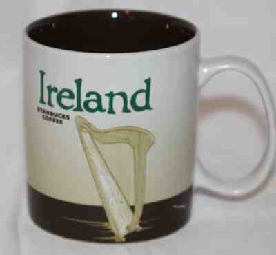 Starbucks Ireland Icon Mug Harp Cliffs of Moher Eire City Coffee Tea New Cup - Sold on eBay Sep, 24th 2018 for $25.00