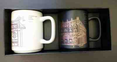 Starbucks Cup Reserve Roastery Seattle Pike & Italy Milano Milan coffee mug set  - Sold on eBay Sep, 20th 2018 for $24.50