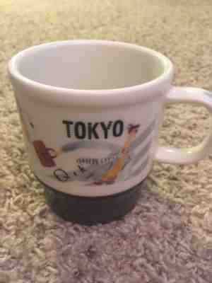 Starbucks mug japan geography series 2016 tokyo gray White ceramic japanese - Sold on eBay Dec, 9th 2018 for $17.50