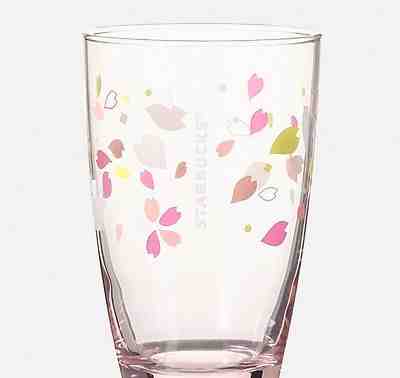Starbucks JAPAN 2015 Sakura Cherry Blossom Glass 360ml 12oz LIMITED 2018 - Sold on eBay Dec, 9th 2018 for $21.99
