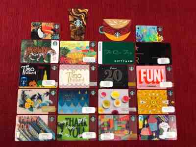 20 STARBUCKS VARIOUS INTERNATIONAL GIFT CARDS LOT MALAYSIA CHINA VIETNAM UK... - Sold on eBay Nov, 3rd 2018 for $24.99