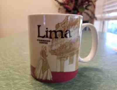Starbucks 2014 Lima, Peru Global Icon Collector Mug, 16 oz.  - Sold on eBay Sep, 26th 2018 for $24.99