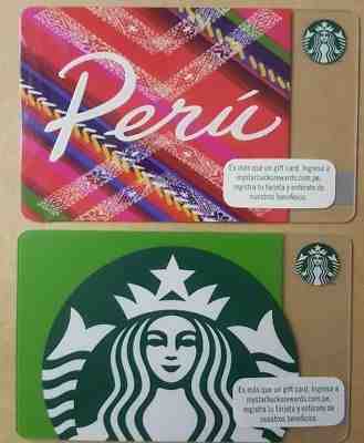 PERU STARBUCKS gift card RARE new unused pin edition siren south america PE lot - Sold on eBay Sep, 24th 2018 for $20.00