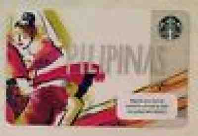 Starbucks 2016 Philippines Pilipinas card RARE - Sold on eBay Nov, 1st 2018 for $6.01