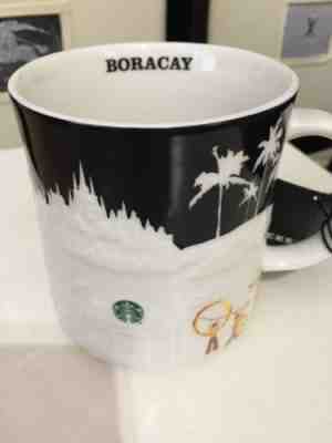 2015 STARBUCKS Boracay Relief  Philippines  MUG 16 OZ  brand New PHASE OUT - Sold on eBay Oct, 29th 2018 for $29.95