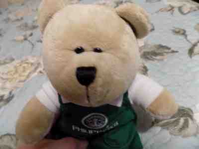  Starbucks Bearista Bear PHILIPPINES With Green Apron 2007 - Sold on eBay Oct, 28th 2018 for $16.99