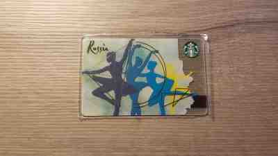 Starbucks Russia Ballet gift card collectible NO VALUE  - Sold on eBay Oct, 27th 2018 for $34.99