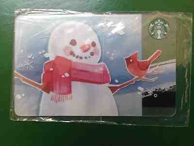 RUSSIA, STARBUCKS RUSSIAN CARD,SNOWMAN 2014,SEALED. VERY VERY RARE! - Sold on eBay Oct, 21st 2018 for $8.50
