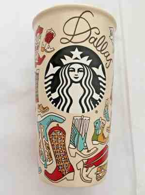 Starbucks 2016 Local To Go Cup Travel Tumbler Mug DALLAS Texas Cowboy Boots NWT - Sold on eBay Dec, 16th 2018 for $69.95