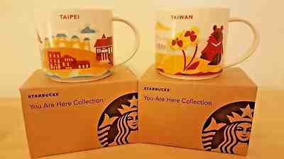 Starbucks City Series Taipei & Taiwan (2MUGS) Set NWT - Sold on eBay Nov, 29th 2018 for $86.00