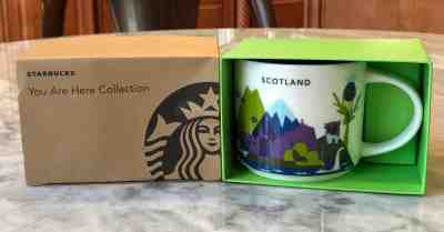 Starbucks Scotland UK You are Here YAH Collector Mug ~ Mint in Box ~ MIB  - Sold on eBay Sep, 25th 2018 for $50.00