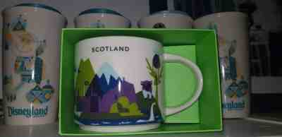 Starbucks mug Scotland, You Are Here  - Sold on eBay Sep, 19th 2018 for $34.00