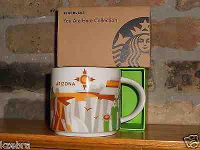 ARIZONA STARBUCKS YOU ARE HERE 14 oz MUG NEW IN BOX - Sold on eBay Dec, 17th 2018 for $30.95