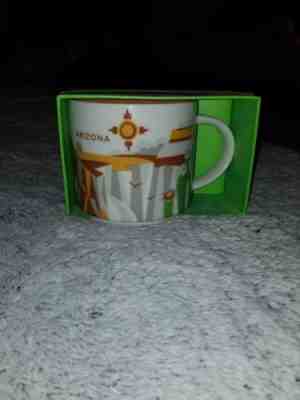 Starbucks ARIZONA City Mug "You Are Here" YAH Collection 14 Oz 2014 - Sold on eBay Nov, 6th 2018 for $16.50