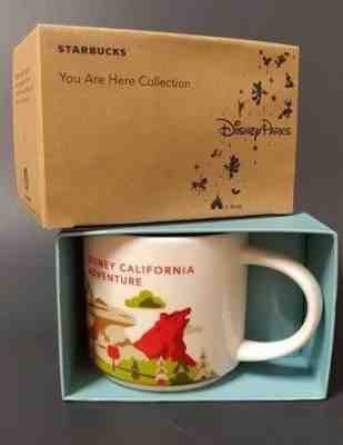 Disney Starbucks You Are Here California Adventure Mug Discontinued NEW NIB - Sold on eBay Dec, 3rd 2018 for $9.99